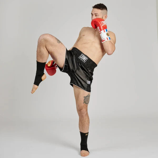 Short de Muay Thai Leone 1947 BASIC AB766 Negro