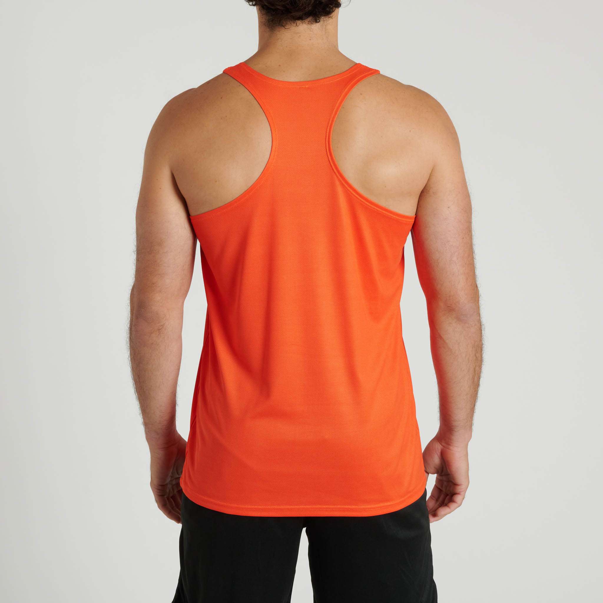 Camiseta de Tirantes Leone Logo ABX118 Naranja
