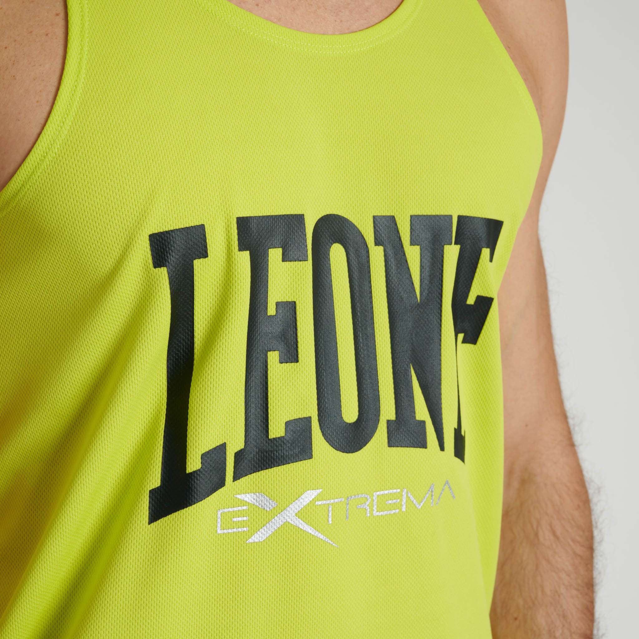 Camiseta de Tirantes Leone Logo ABX118 Lima
