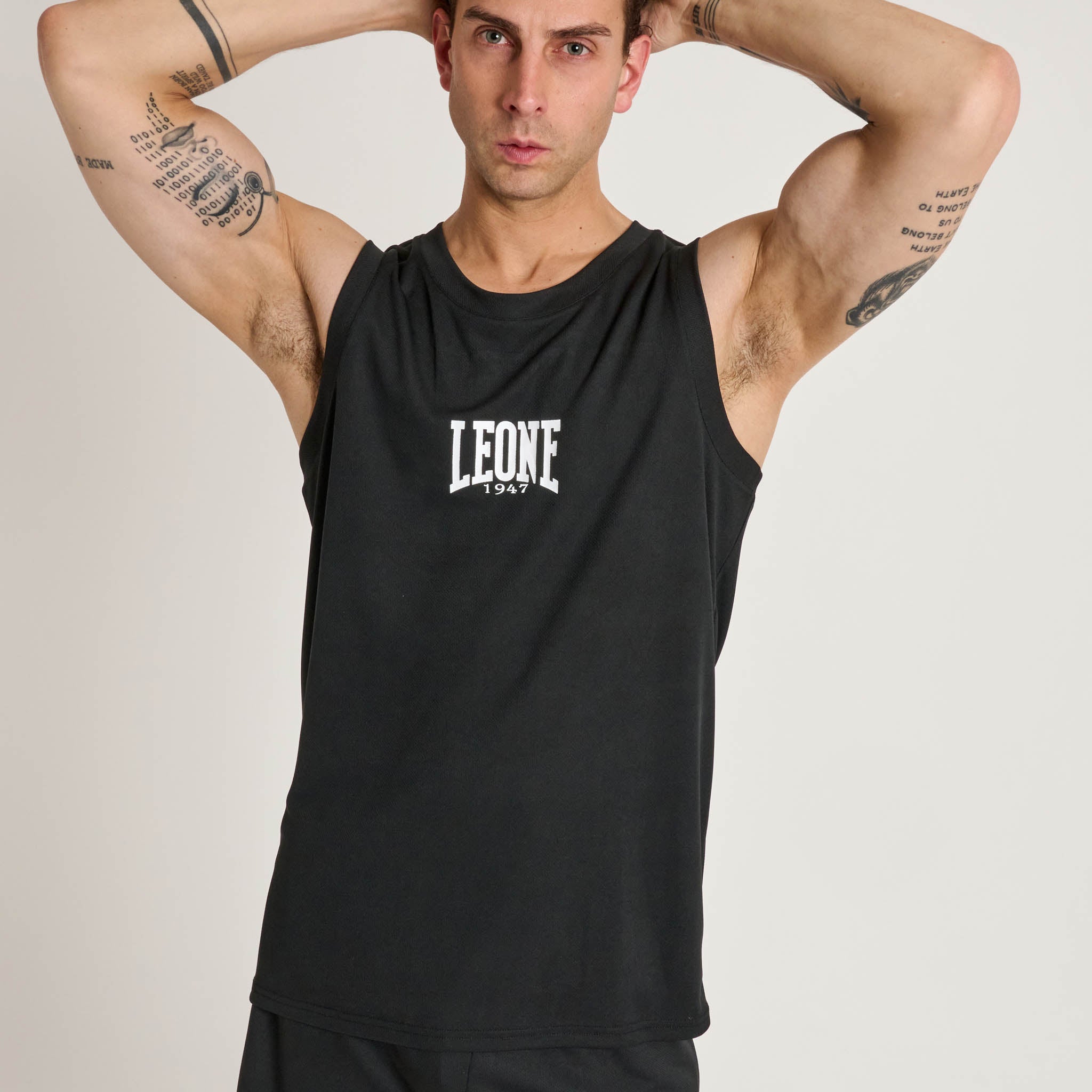 Camiseta Deportiva de Tirantes Leone STRIPE 47
