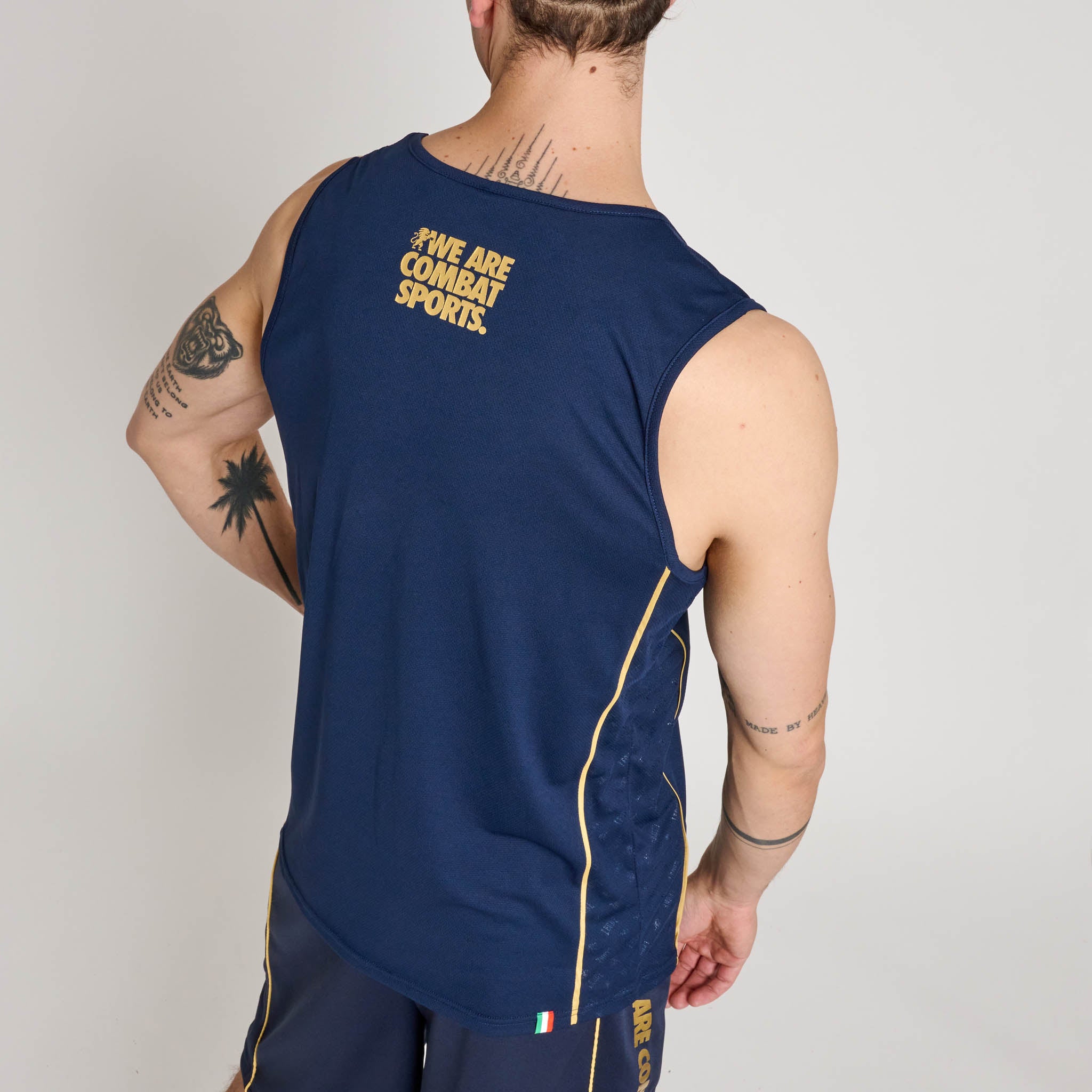 Camiseta Deportiva Sin Mangas Leone DNA ABX736