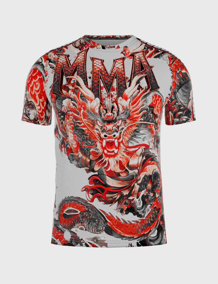 Camiseta Sublimacion Dragon MMA T990