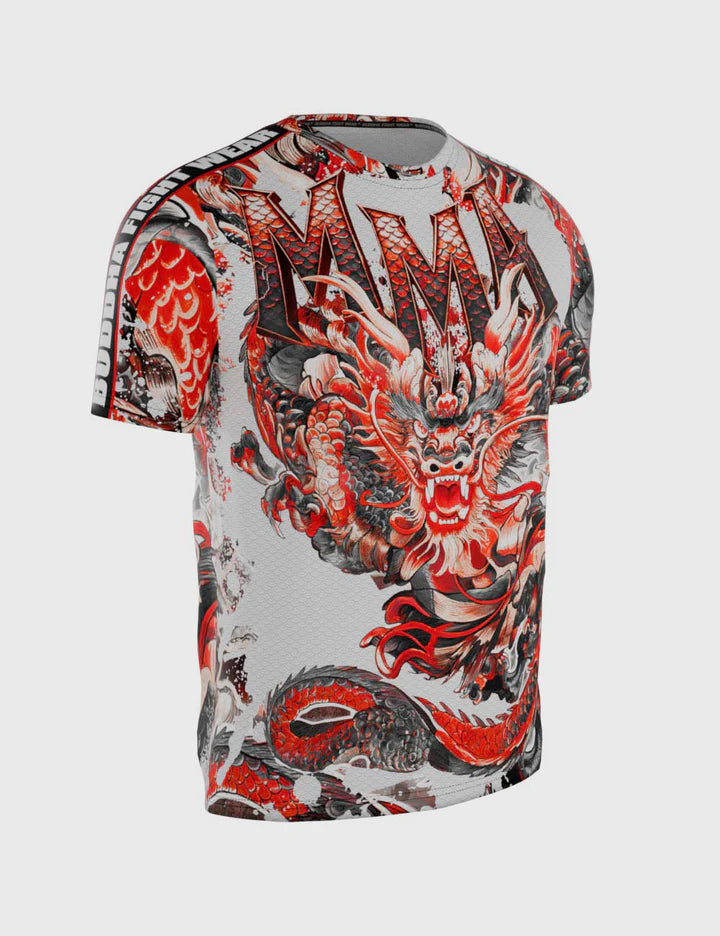 Camiseta Sublimacion Dragon MMA T990