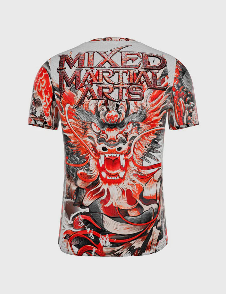 Camiseta Sublimacion Dragon MMA T990
