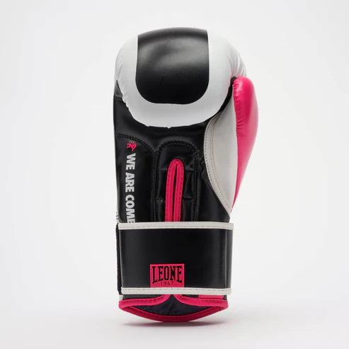 Guantes de Boxeo COLOR BLOCK - GN334 - NEGRO/ROSA