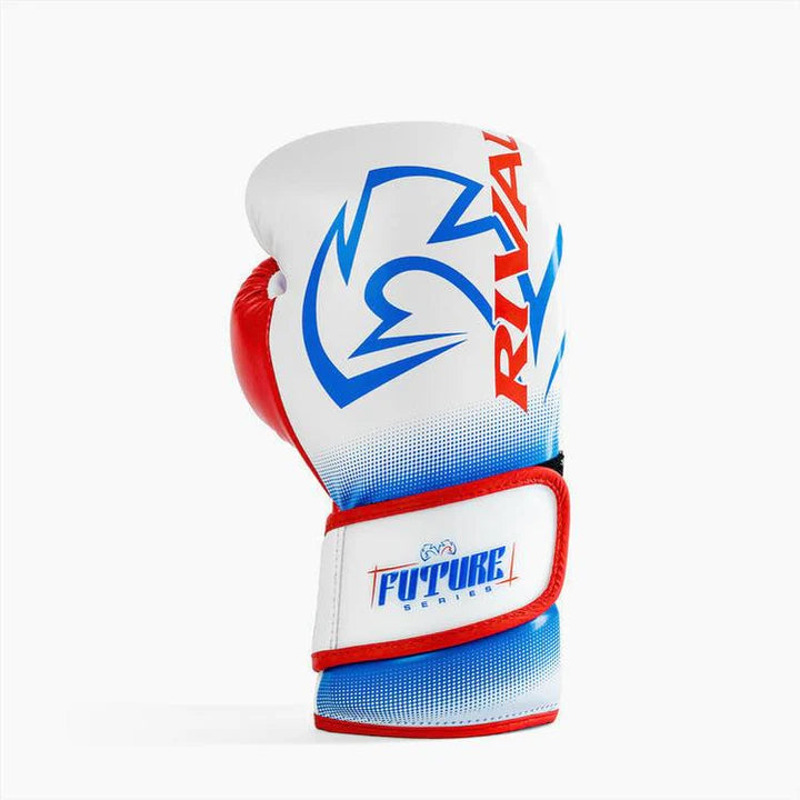 Guantes de Boxeo Rival Future RS-FTR2 Blanco/Rojo/Azul Infantil