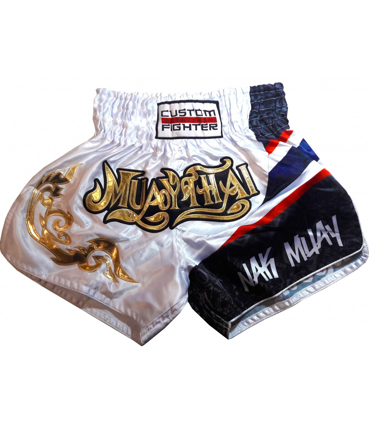 Short Muay Thai Flag Custom Fighter