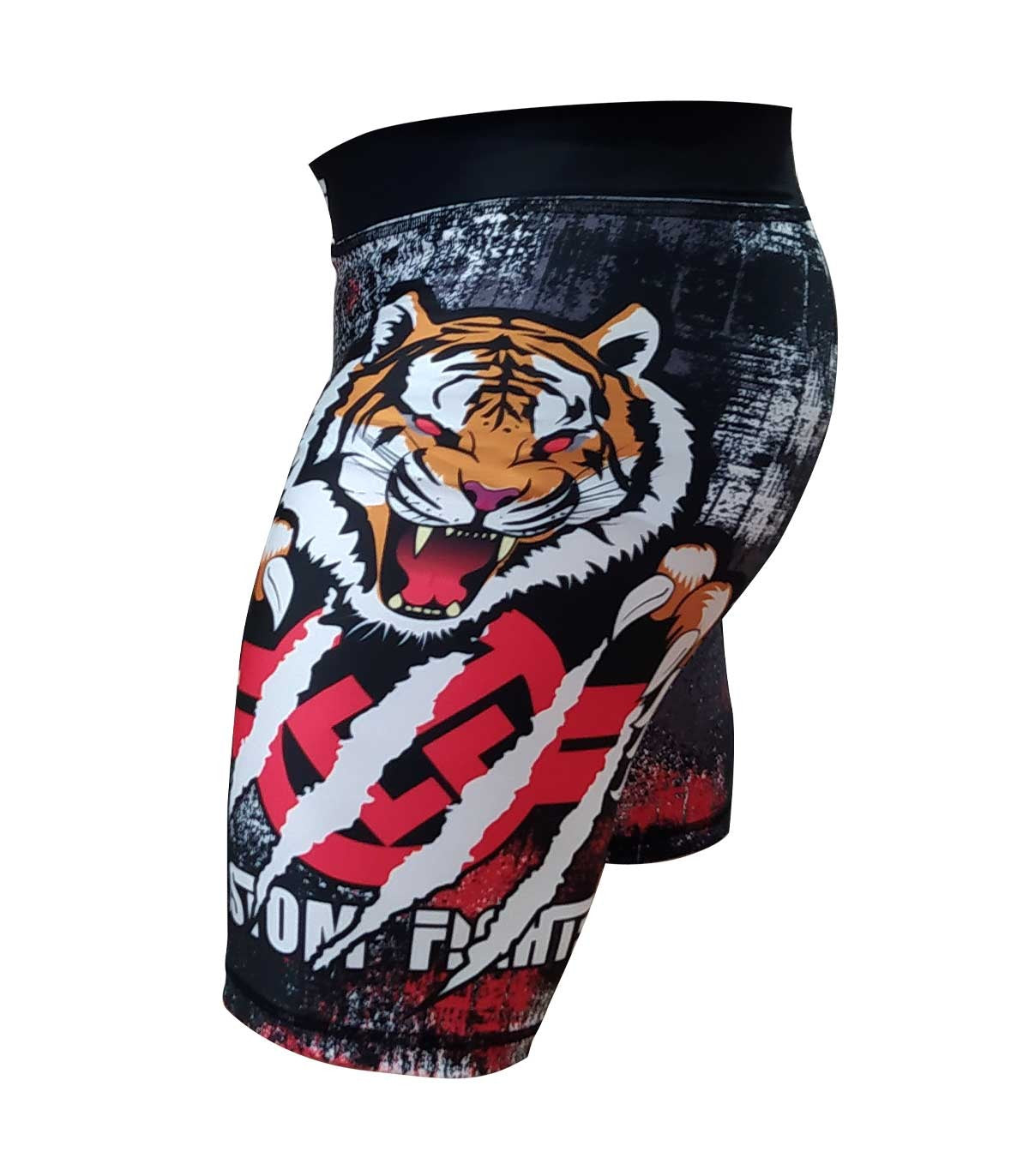 Malla Short Compression Tiger Custom Fighter