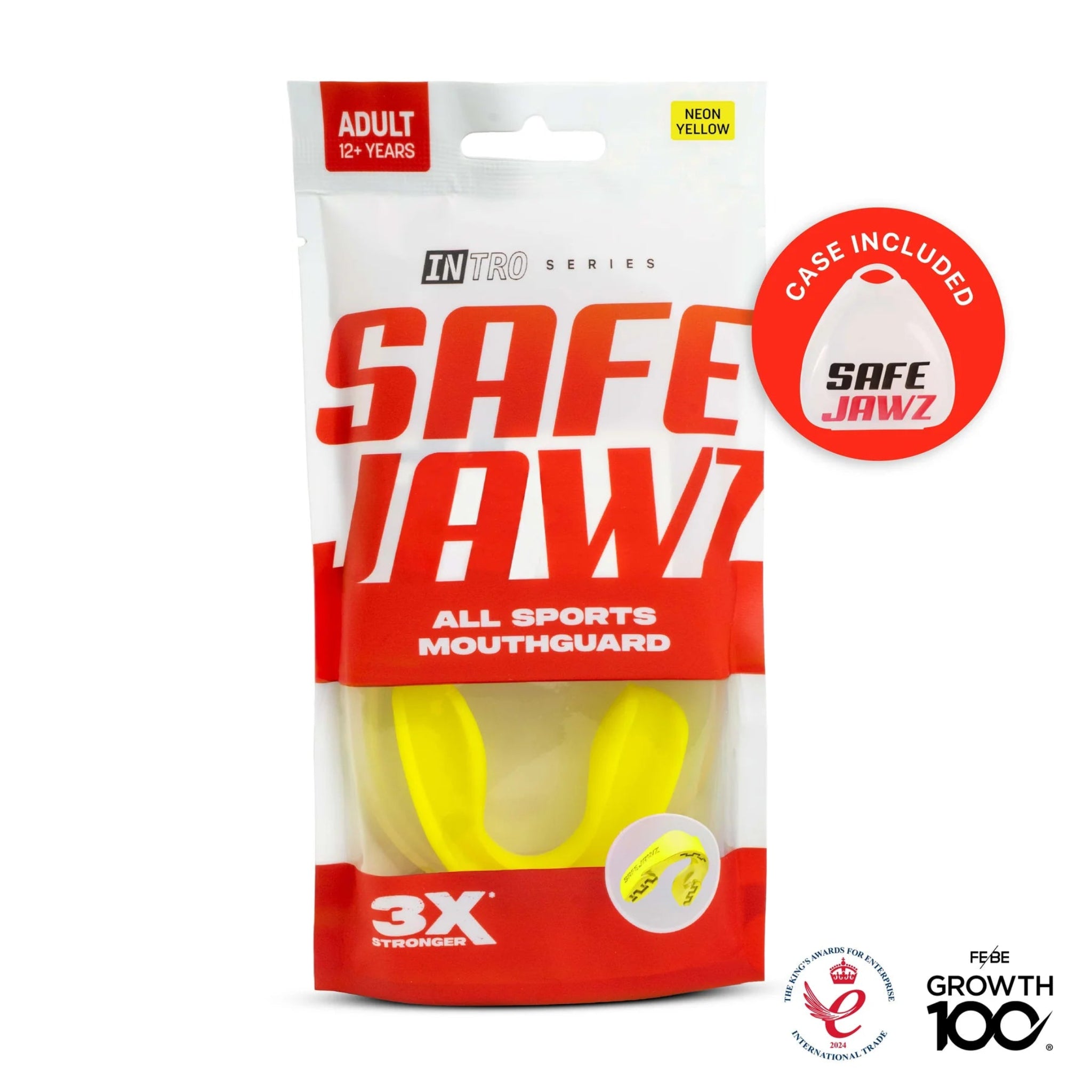 Protector Bucal SafeJawz Intro Series Yellow
