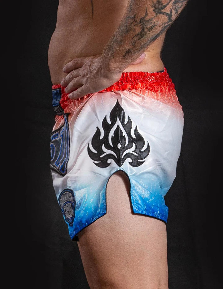Pantalón Corto Muay Thai Kanok Thailand Buddha Fight Wear