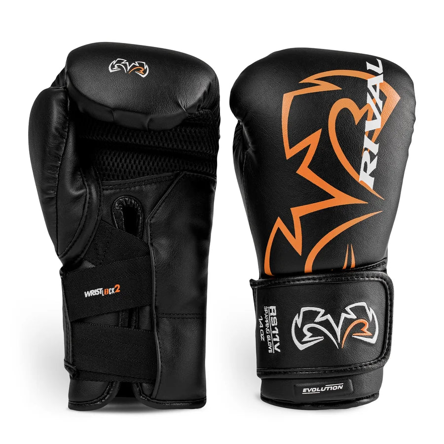 Guantes de Boxeo Rival RS11V Ultra Sparring Negros