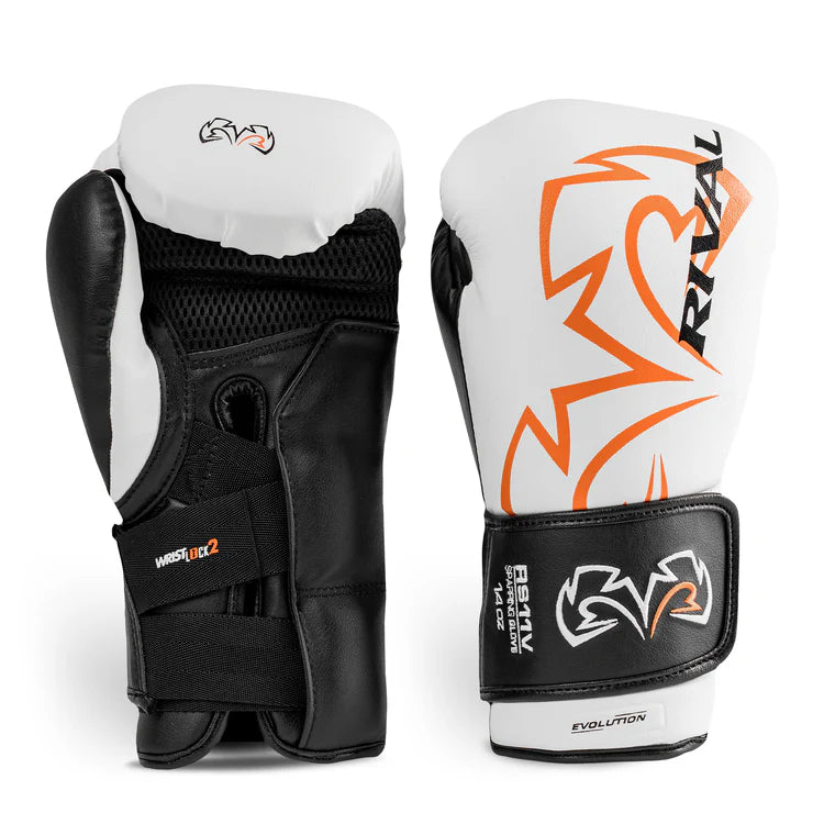 Guantes de Sparring Rival RS11V Evolution Blancos
