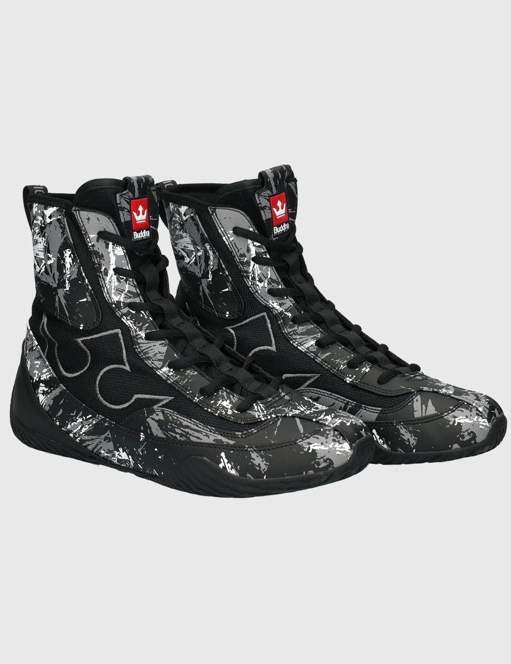 Botas de Boxeo Buddha Vortex Negras
