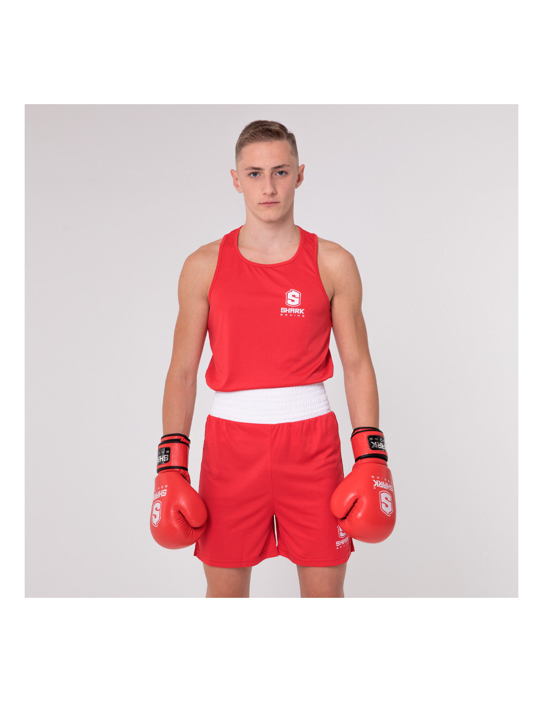 Boxing Set Amateur Rojo