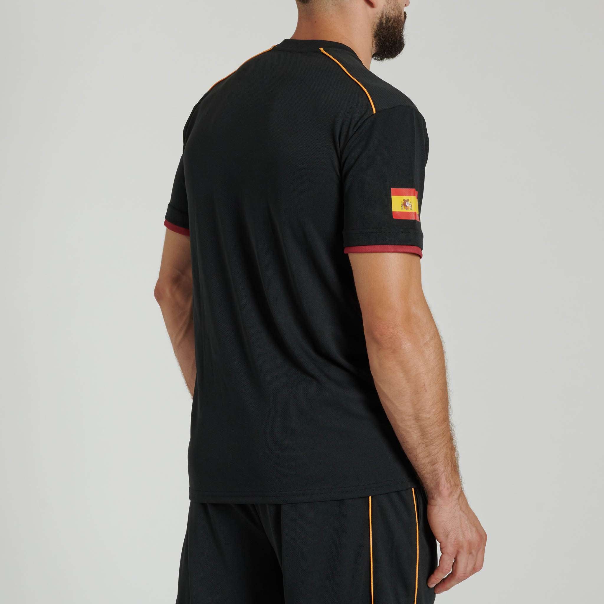 Camiseta Deportiva Leone 1947 España Negra