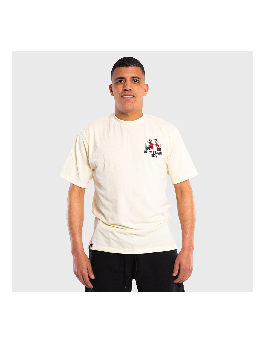 Camiseta Shark ALI VS FRAZIER OCTUBRE 1975