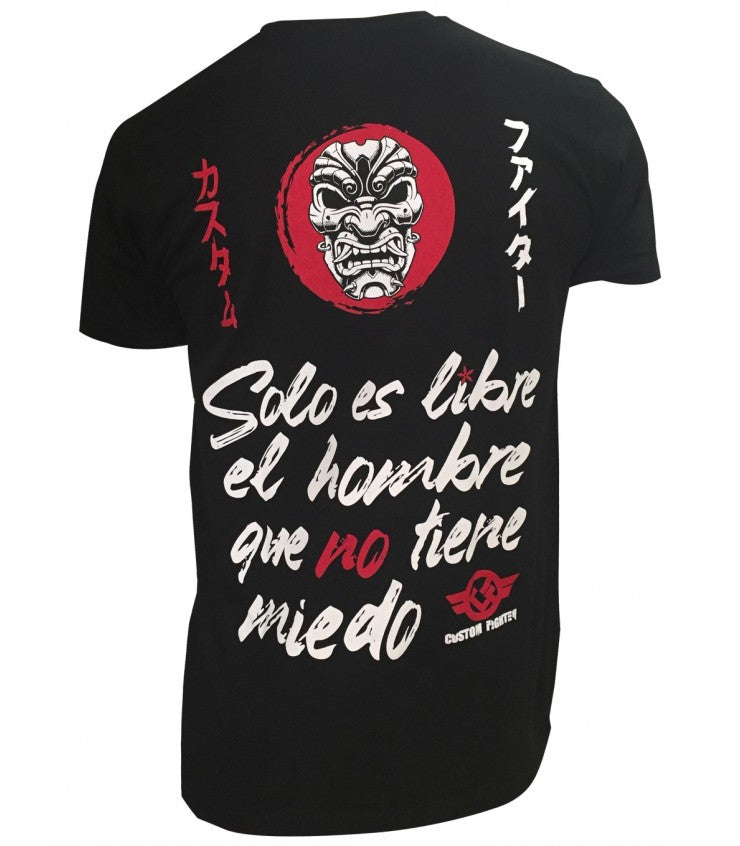 Camiseta de Manga Corta Custom Fighter Warrior