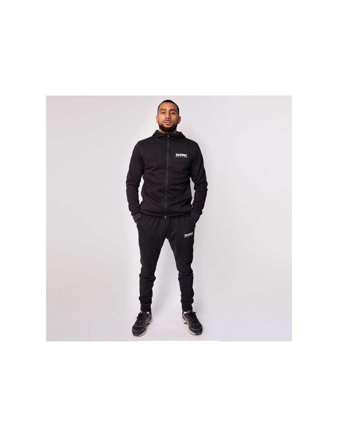 Conjunto Chandal Deportivo Shark Grace Negro
