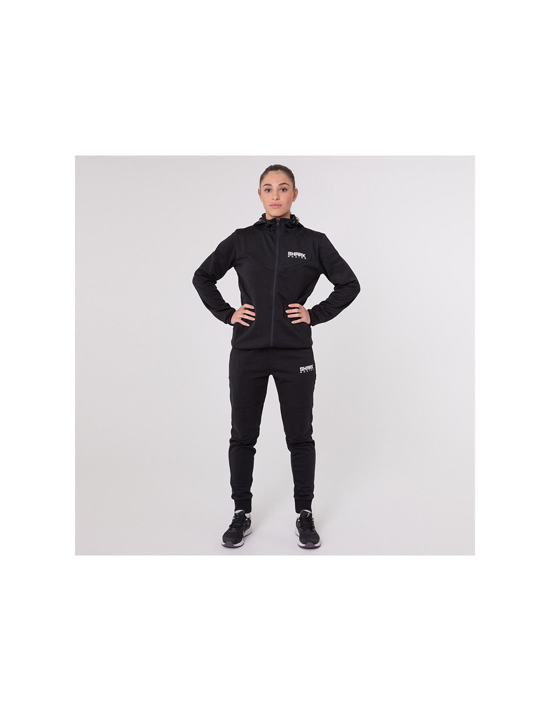 Conjunto Chandal Deportivo Shark Grace Negro