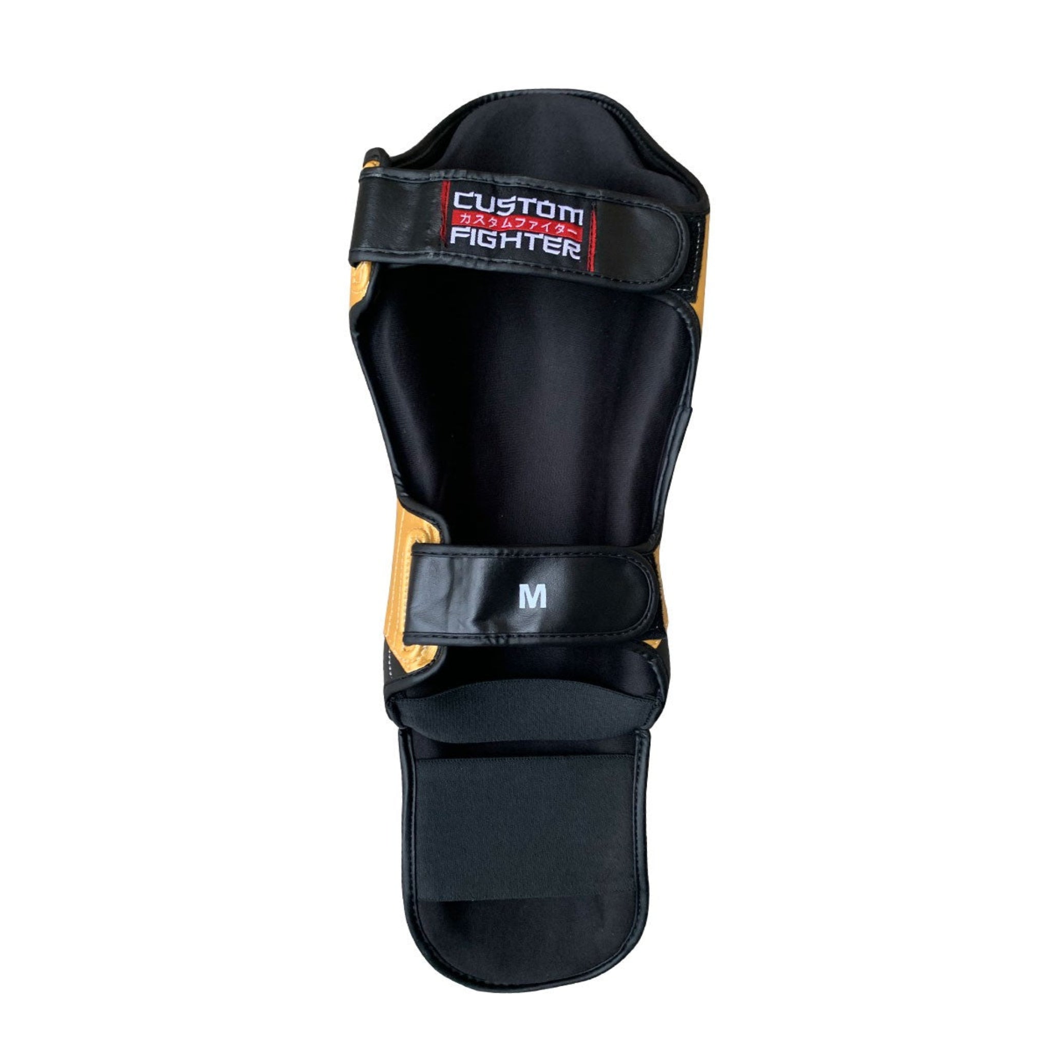 Espinilleras Bicolor Dorada Custom Fighter