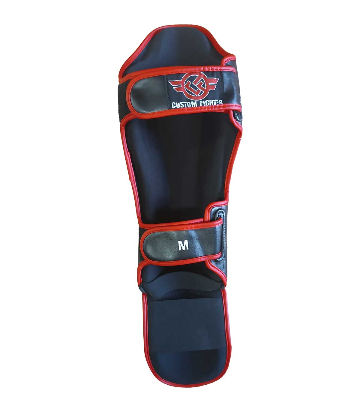 Espinilleras de Muay Thai Custom Fighter Steel Leg Negras