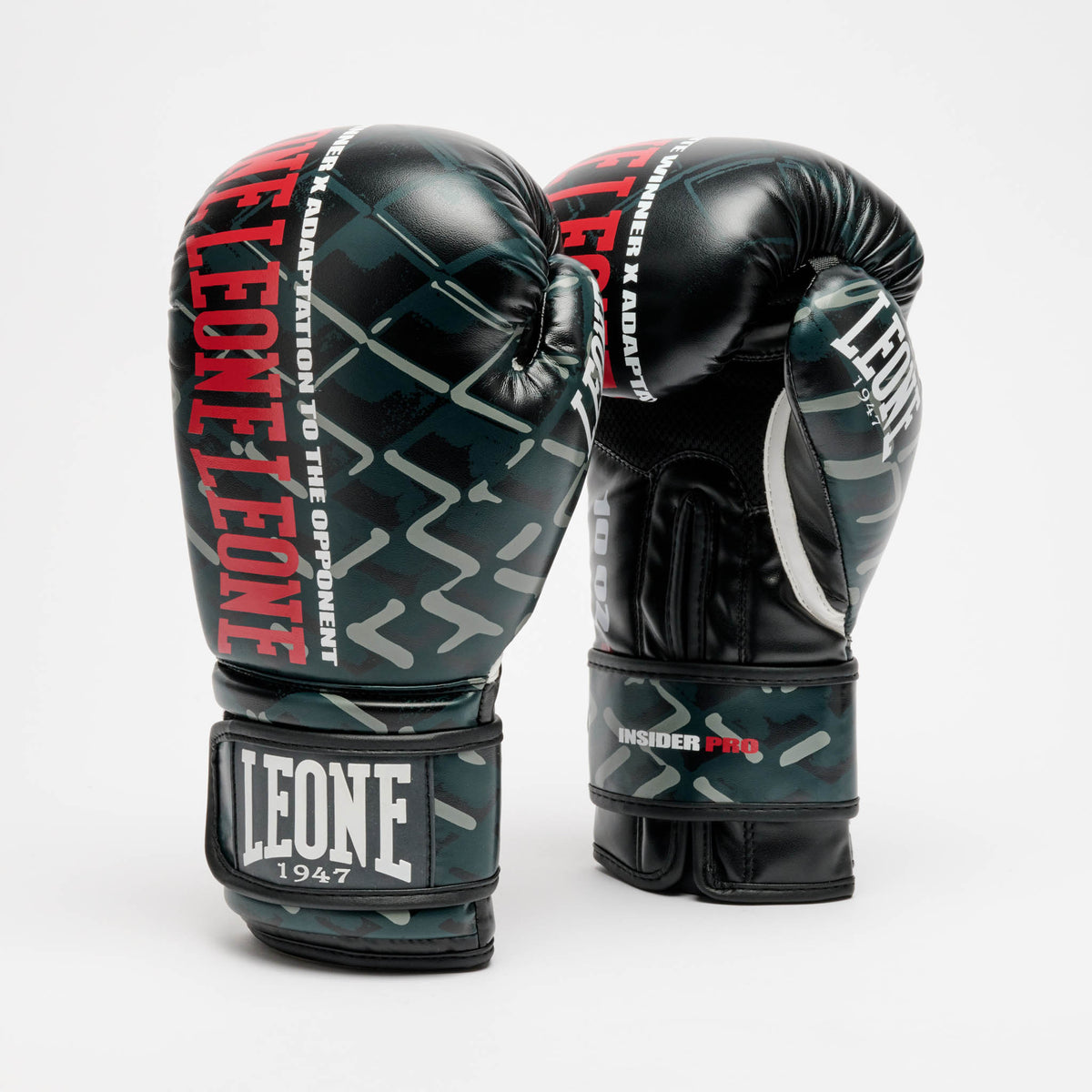Guantes de Boxeo Leone 1947 MMA Cage Negro GN005