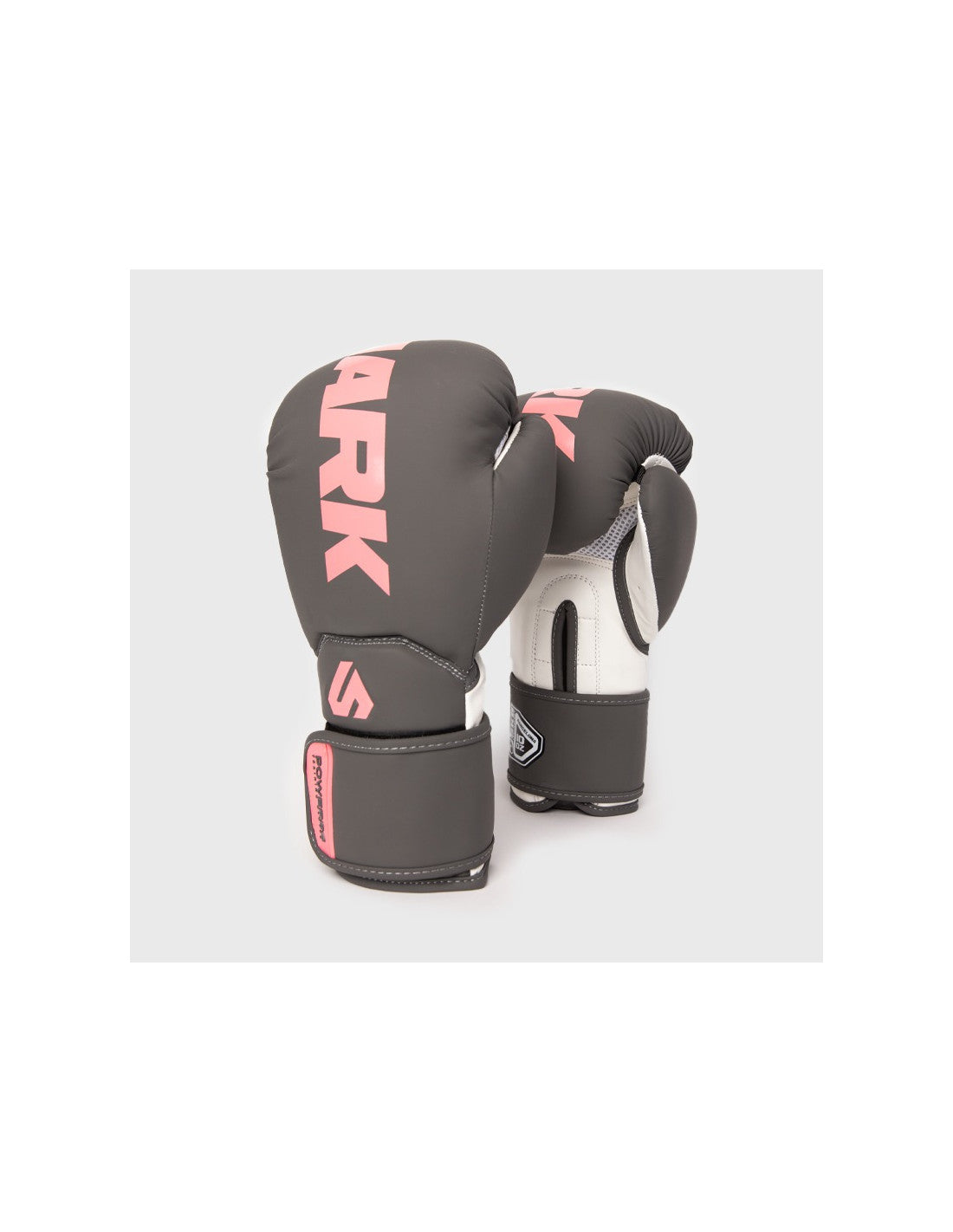 Guantes de Boxeo Shark Power 24 Gris y Rosa