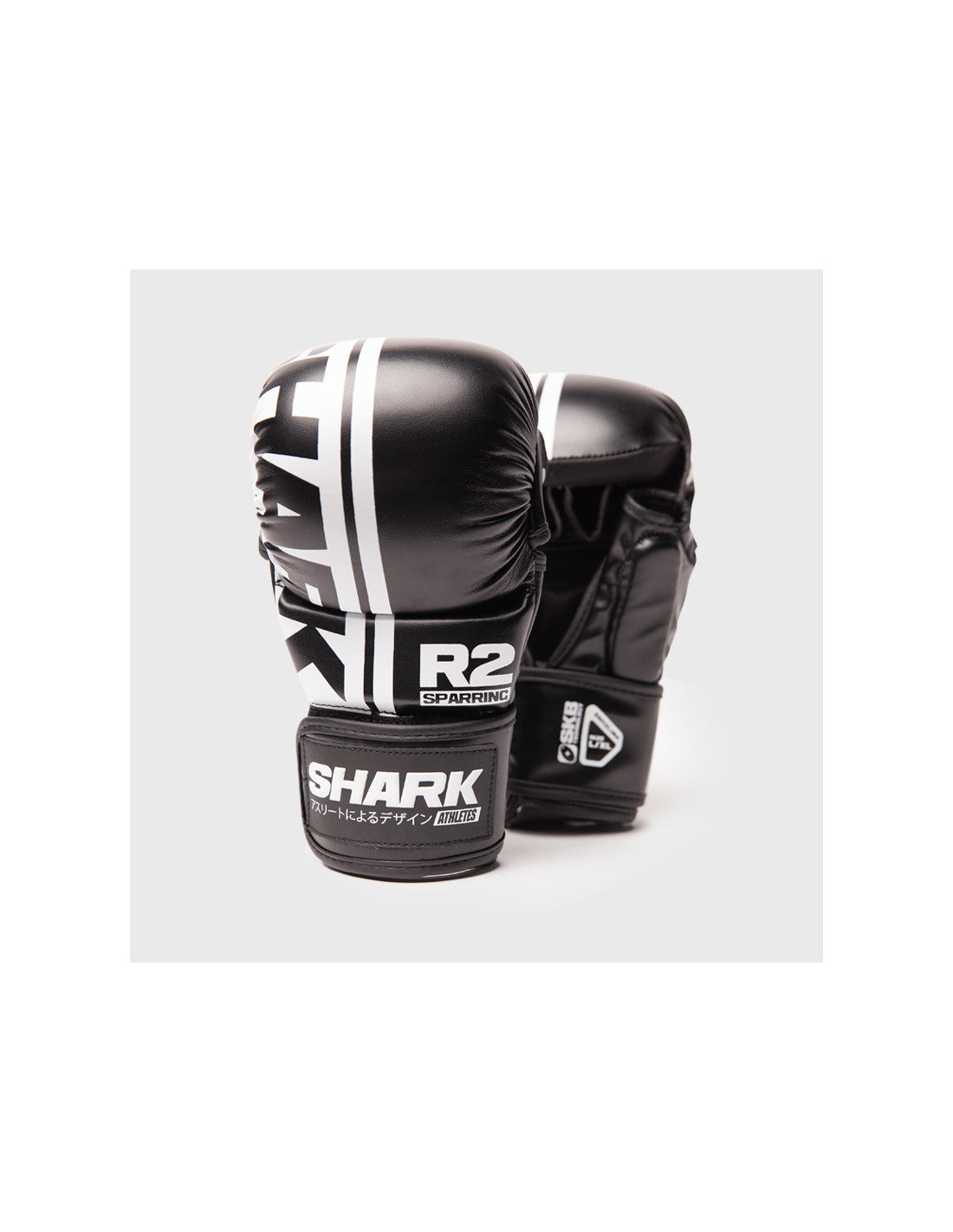 Guantillas de MMA Shark R2 Negras y Blancas