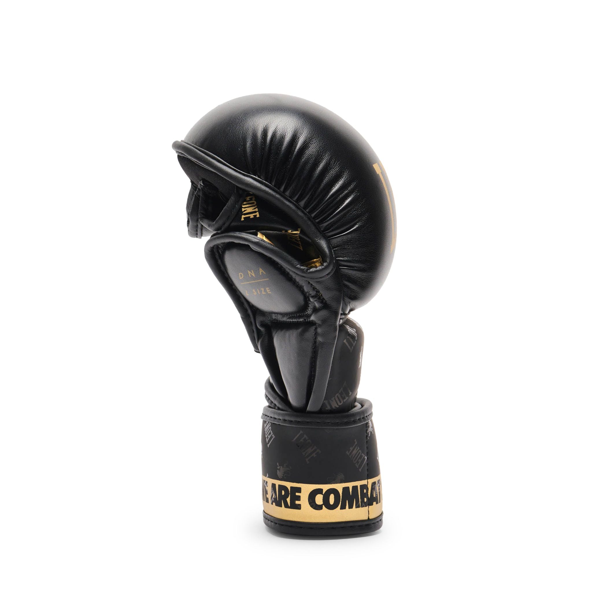 Guantillas de MMA Leone 1947 DNA Negras GP144 para Sparring y Entrenamiento