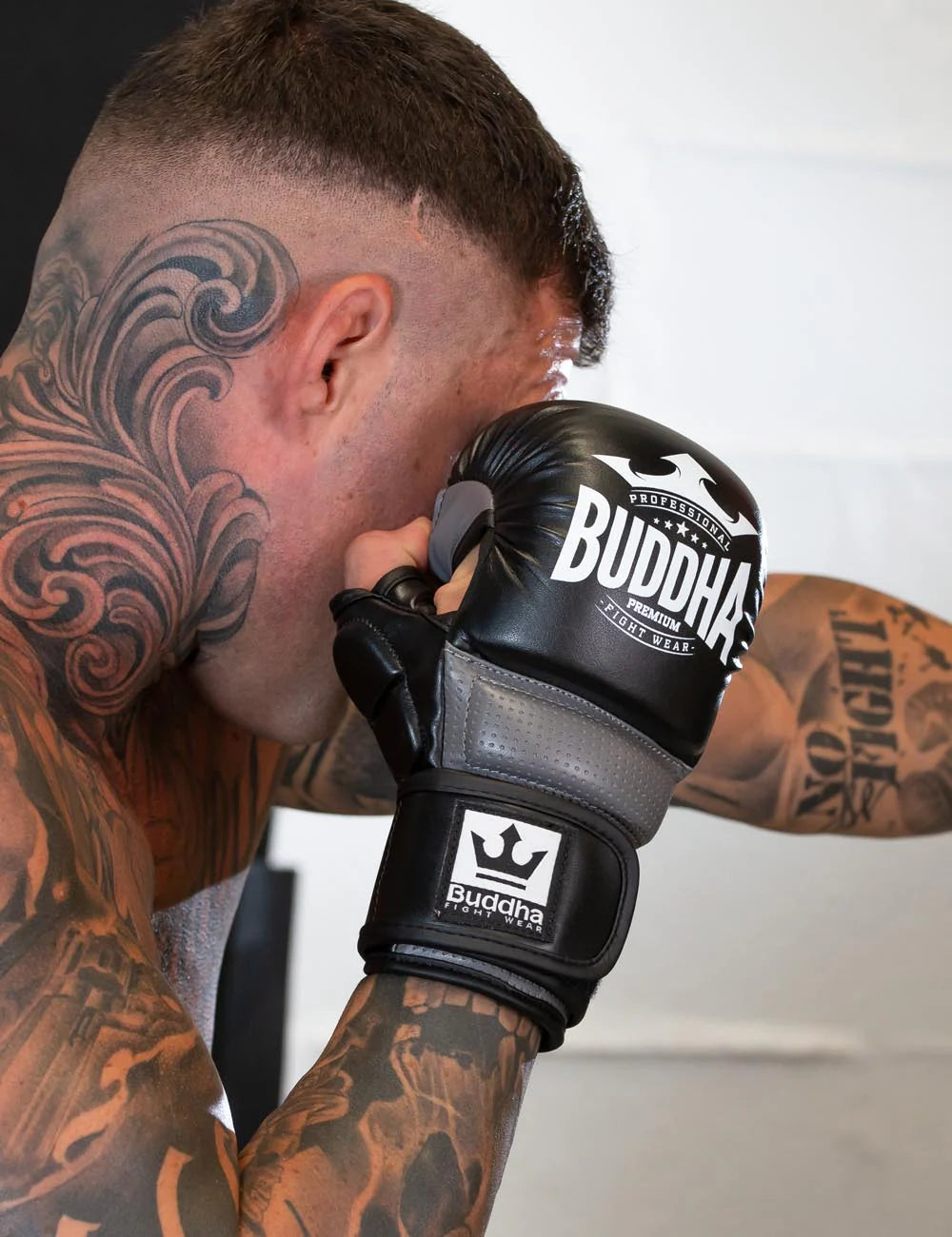 Guantes MMA Buddha Epic Competición Amateur Negros