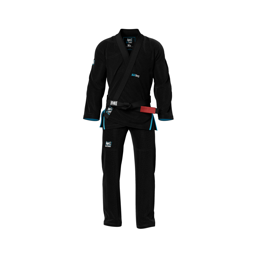 Kimono de Jiu Jitsu Brasileño BJJ NKL Zero Custom Negro para niños