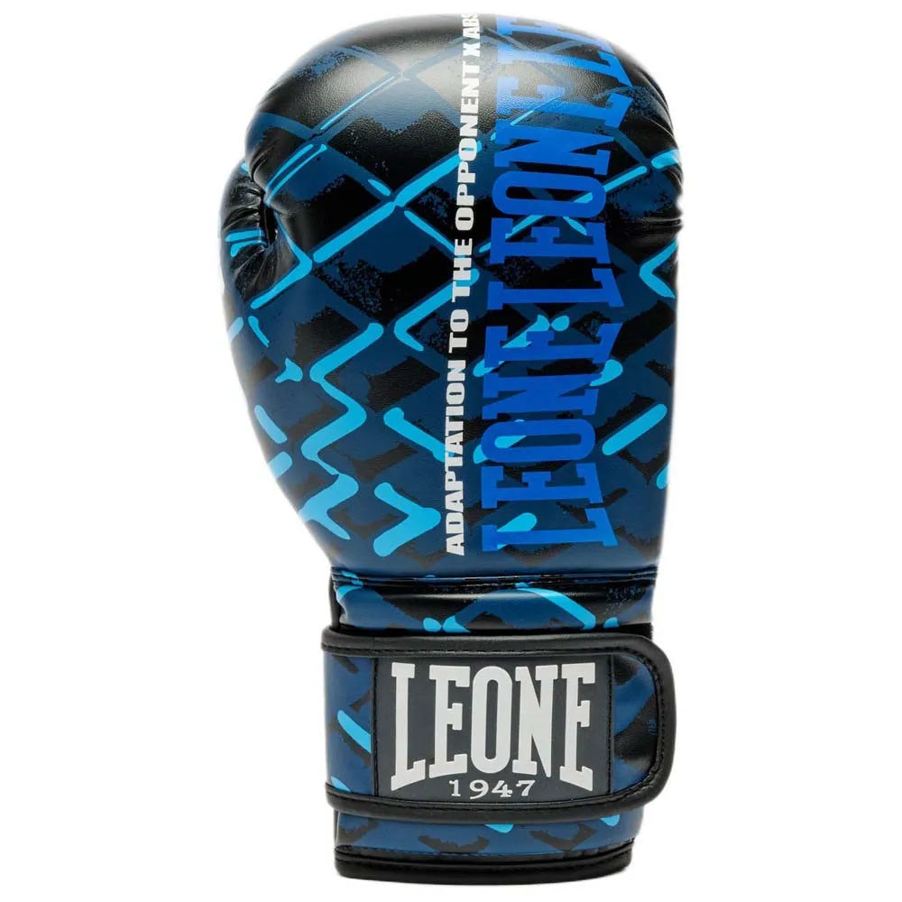 Guantes de Boxeo Leone 1947 MMA Cage Azul GN005