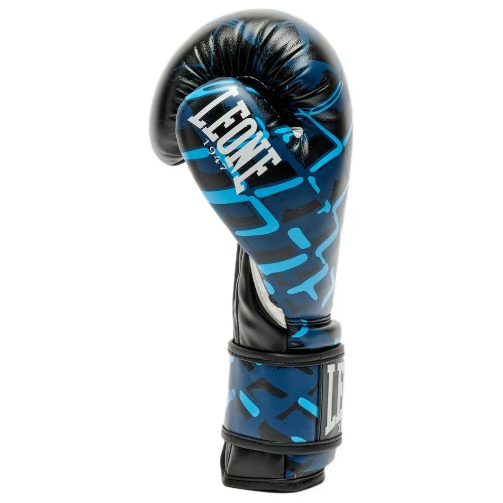 Guantes de Boxeo Leone 1947 MMA Cage Azul GN005