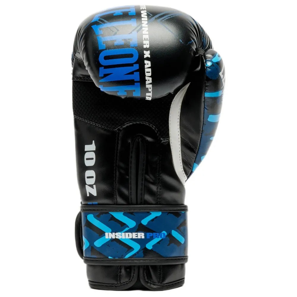 Guantes de Boxeo Leone 1947 MMA Cage Azul GN005