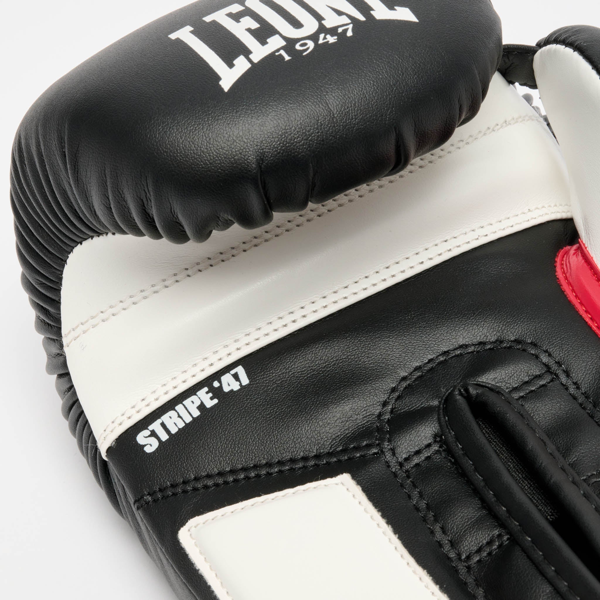 Guantes de Boxeo Leone 1947 Stripe 47 Negro