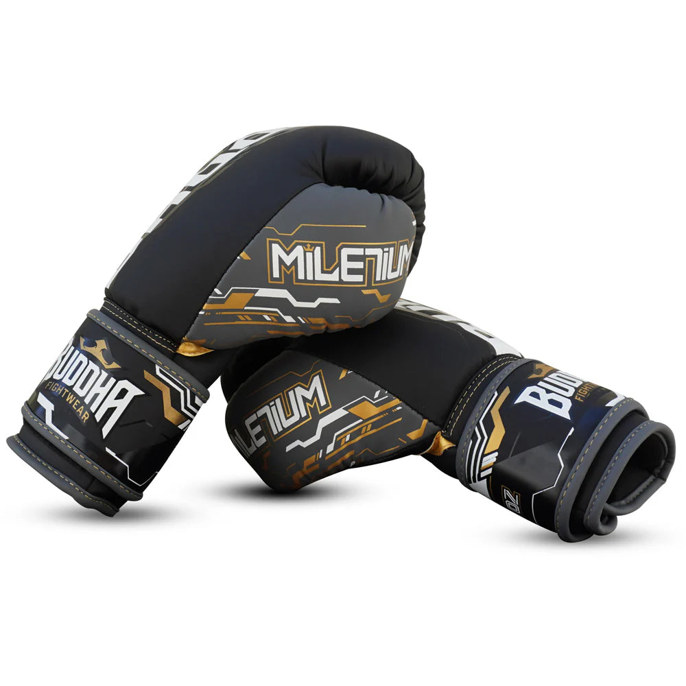 Guantes de Boxeo Buddha Millenium Negros