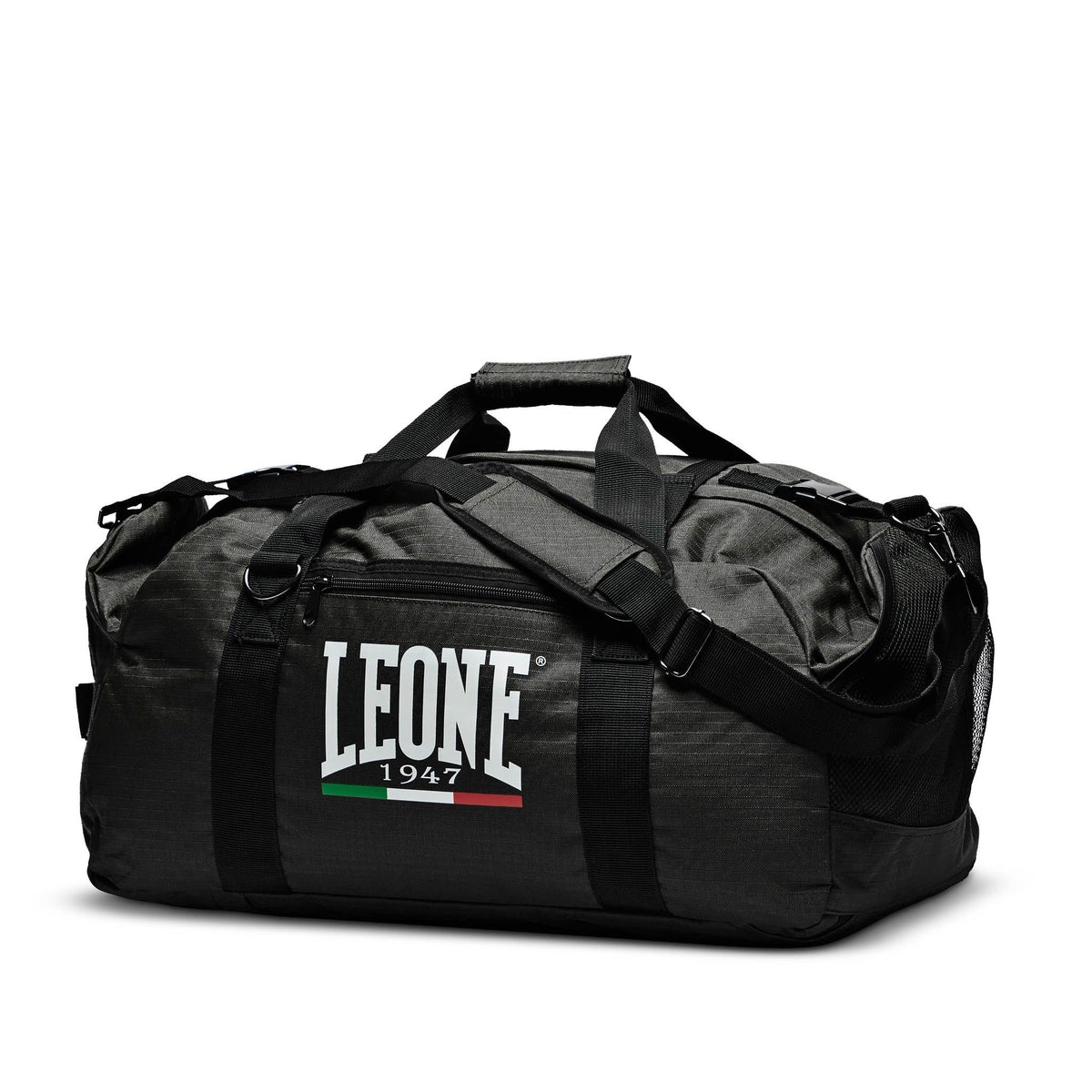 Mochila y Bolsa Deportiva Leone 1947 Negra AC908 para Entrenamiento
