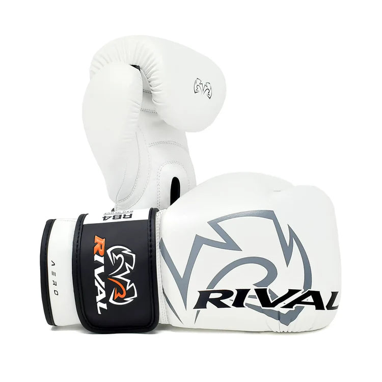 Guantes de Boxeo Rival RB4 Aero Bag Blanco
