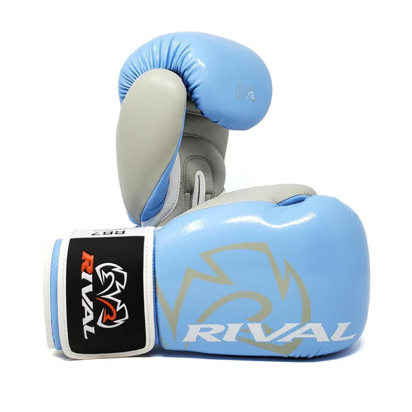 Guantes de Saco Rival RB7 Fitness Plus Baby Blue/Grey