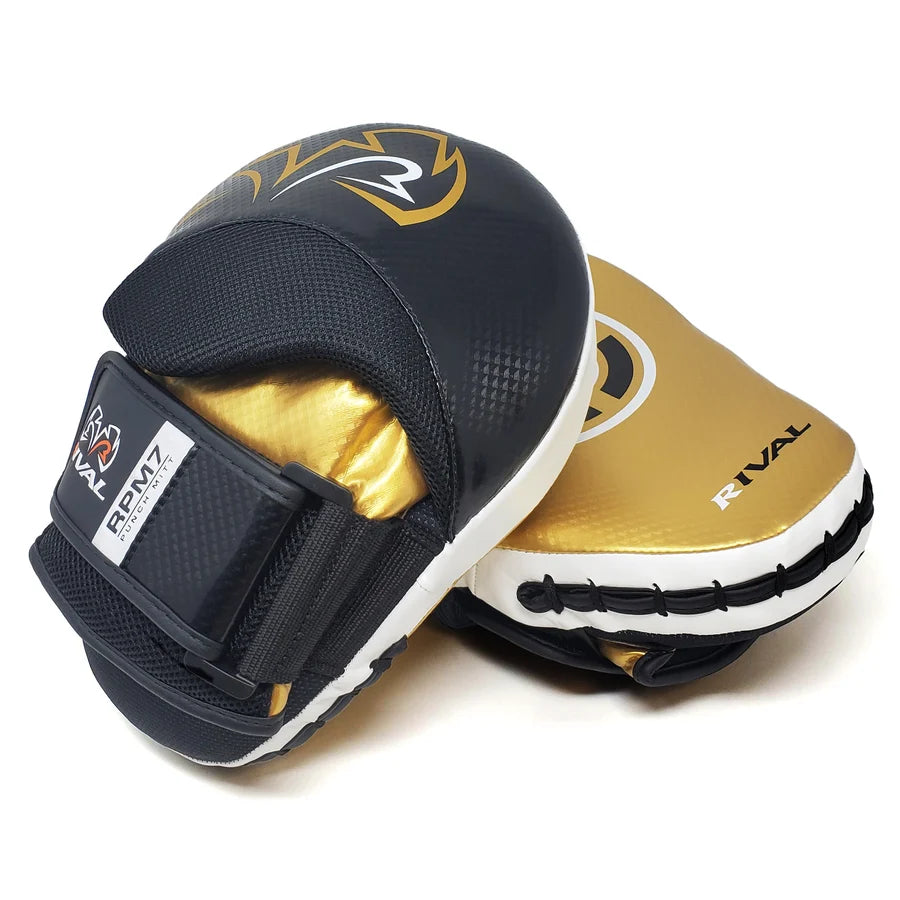 Manoplas de Boxeo Rival RPM7 Fitness Plus Oro