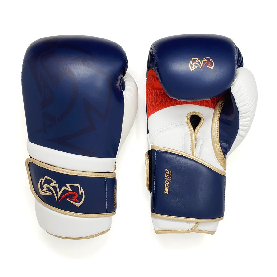 Guantes de Sparring Rival RS80V Impulse Azul