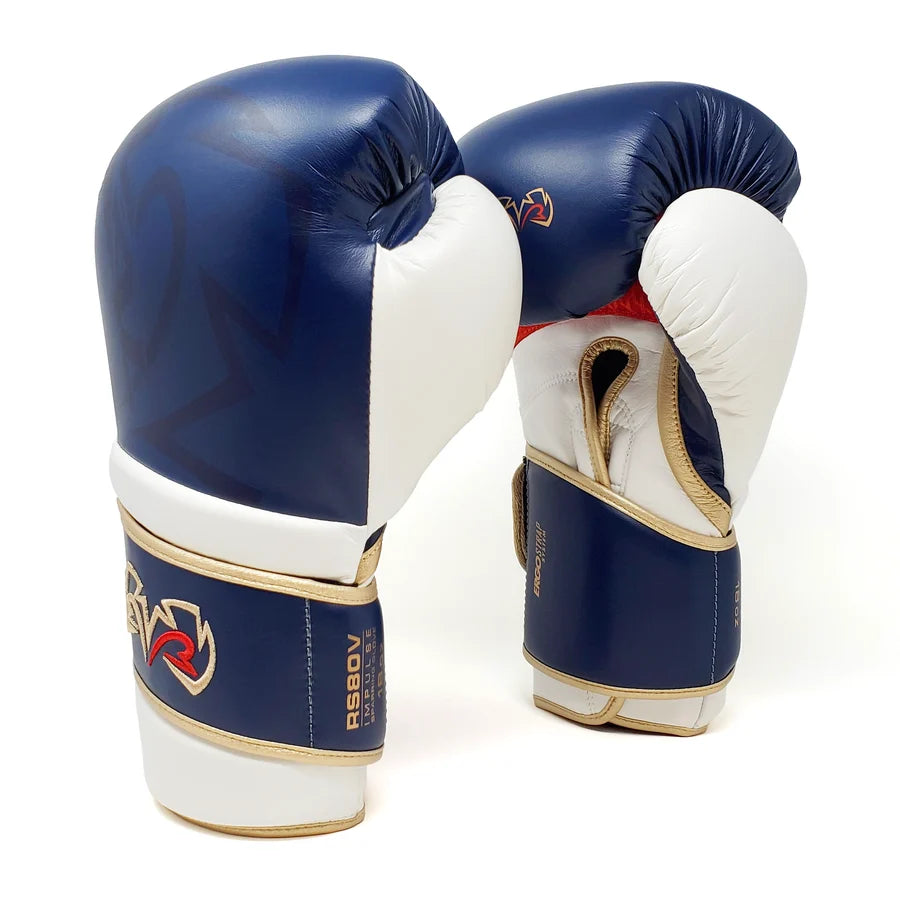 Guantes de Sparring Rival RS80V Impulse Azul