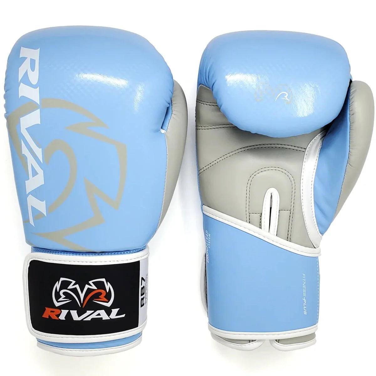 Guantes de Saco Rival RB7 Fitness Plus Baby Blue/Grey