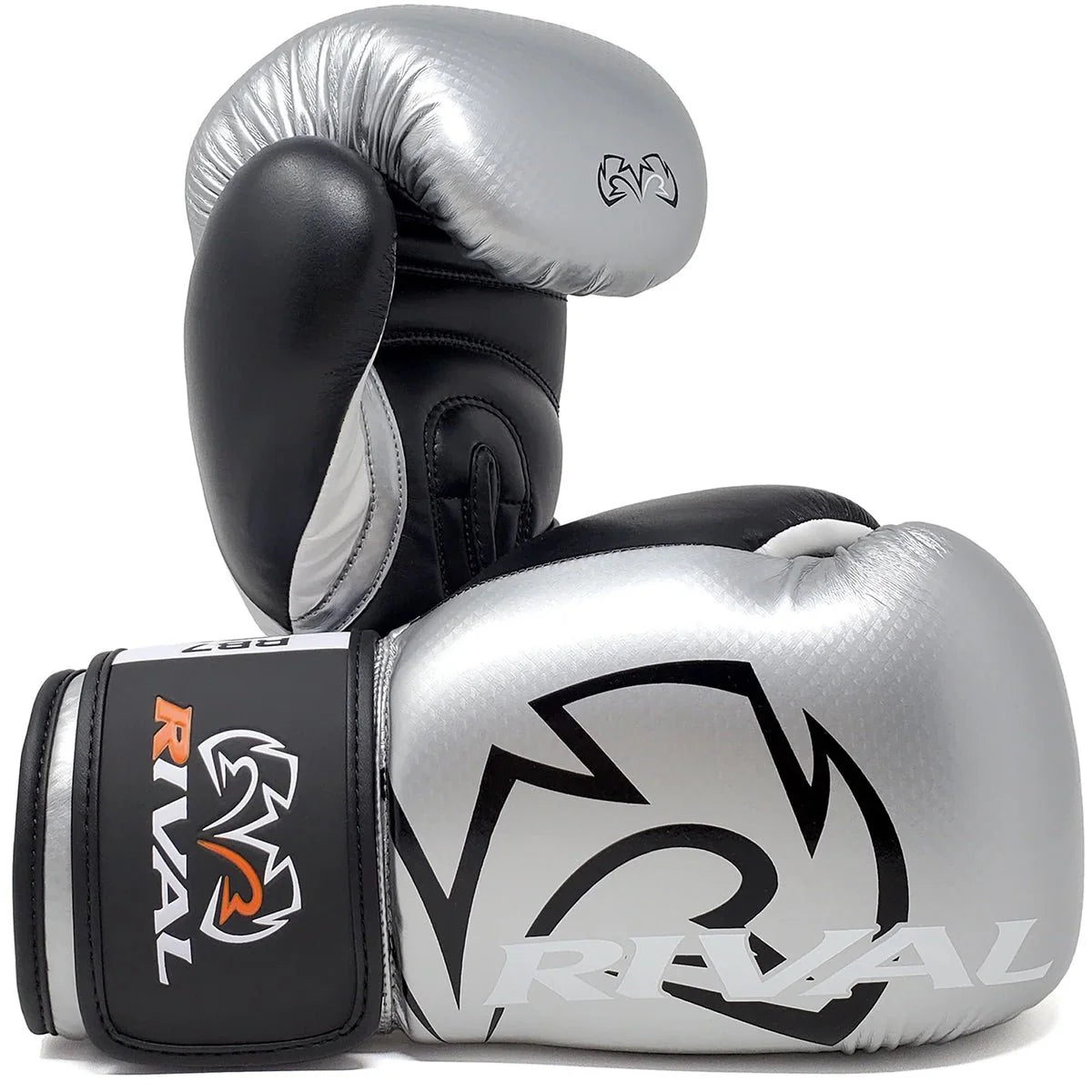 Guantes de Boxeo Rival RB7 Fitness Plus Plata/Negro