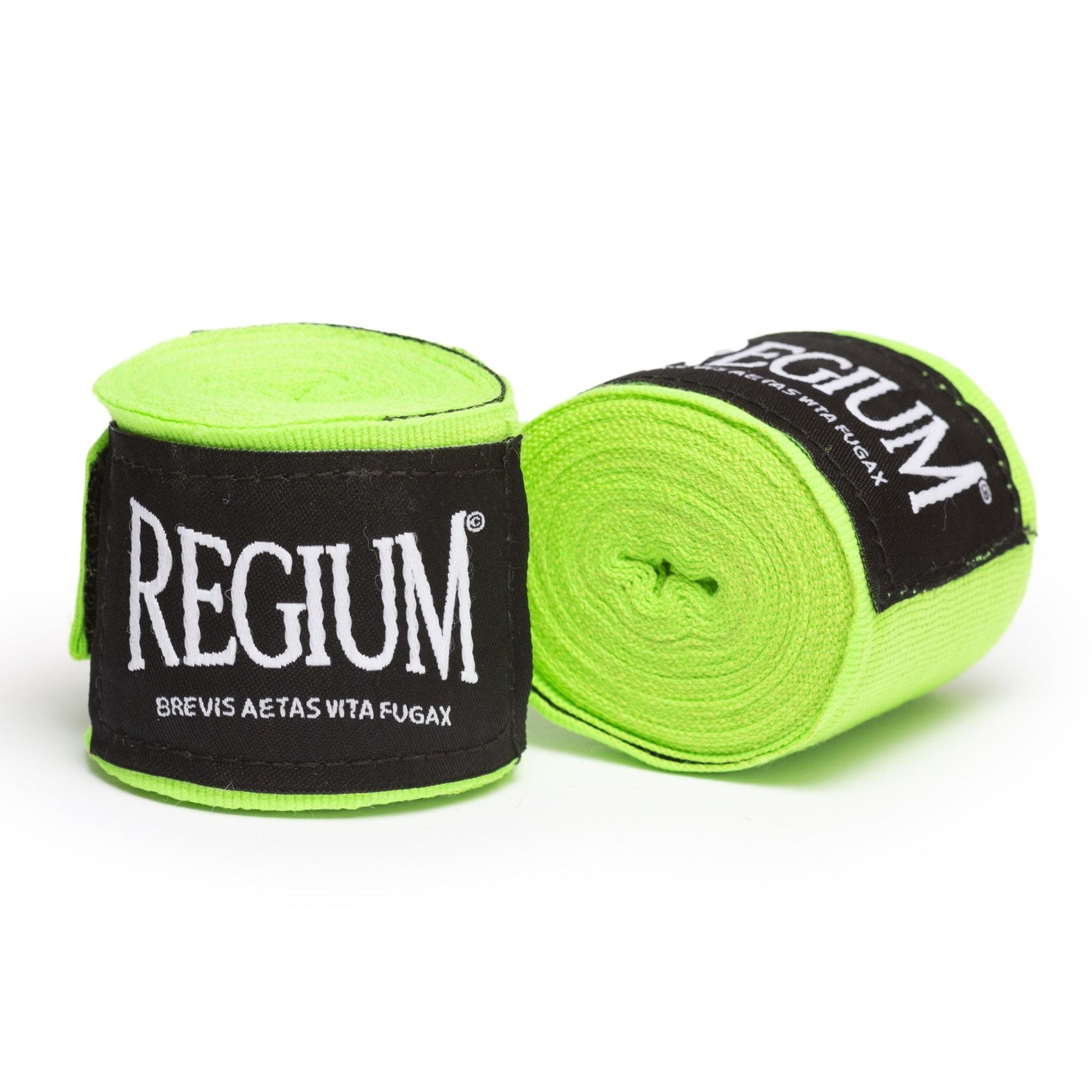 Vendas de Boxeo Regium 4,5 m Semielásticas Verde Lima