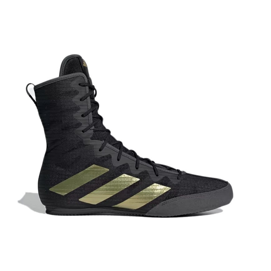 Botas de Boxeo Adidas Box Hog 4 Negra/Dorada GZ6116