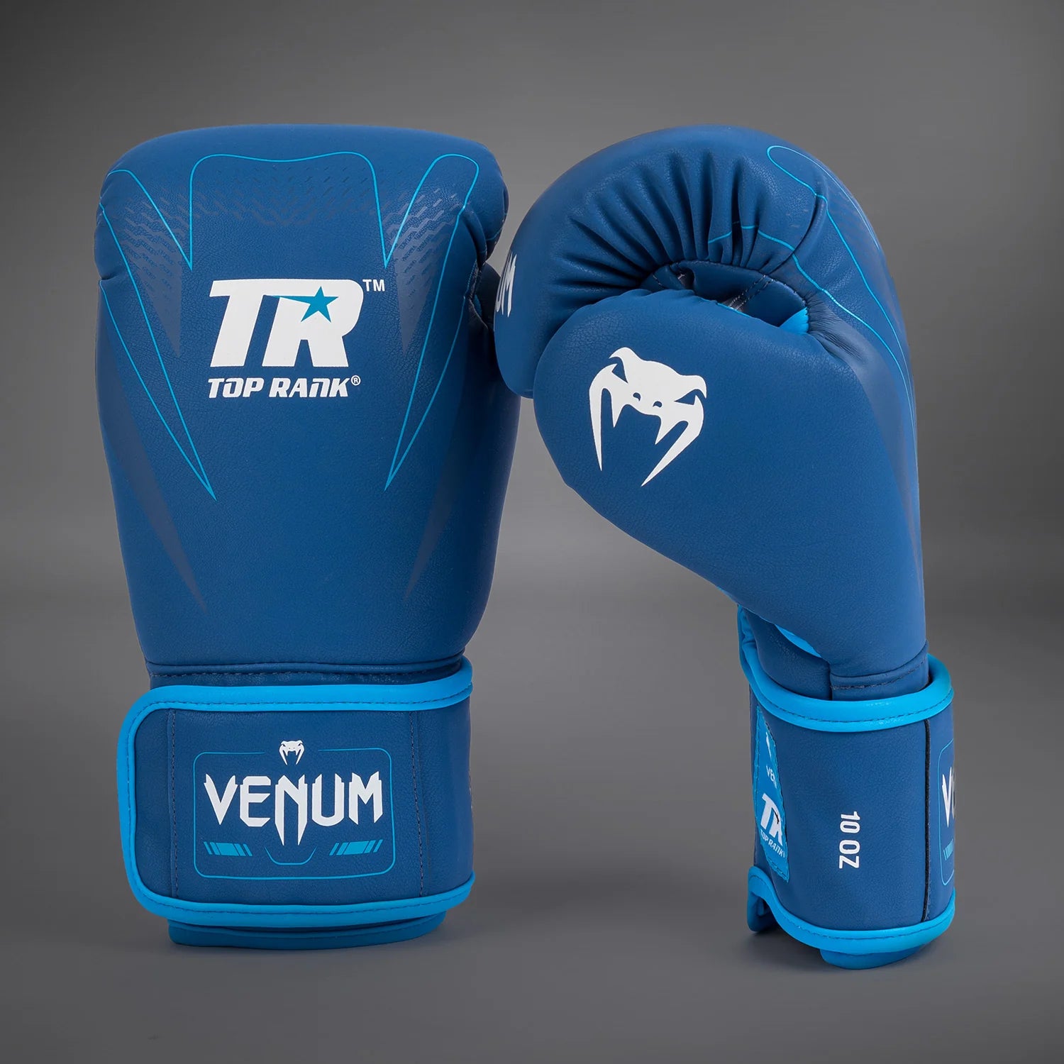 Venum x Top Rank Original Guantes de Boxeo Impact - Azul