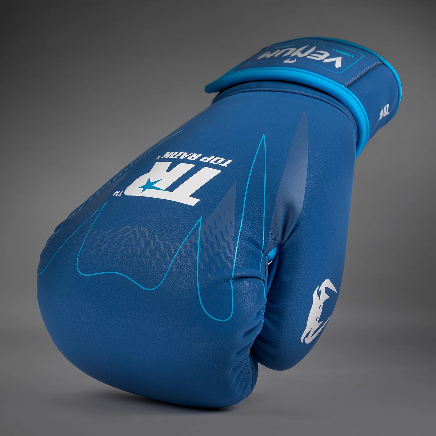 Venum x Top Rank Original Guantes de Boxeo Impact - Azul