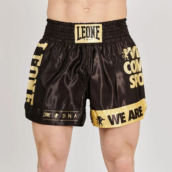 Short de Muay Thai Leone 1947 DNA AB966 Negro
