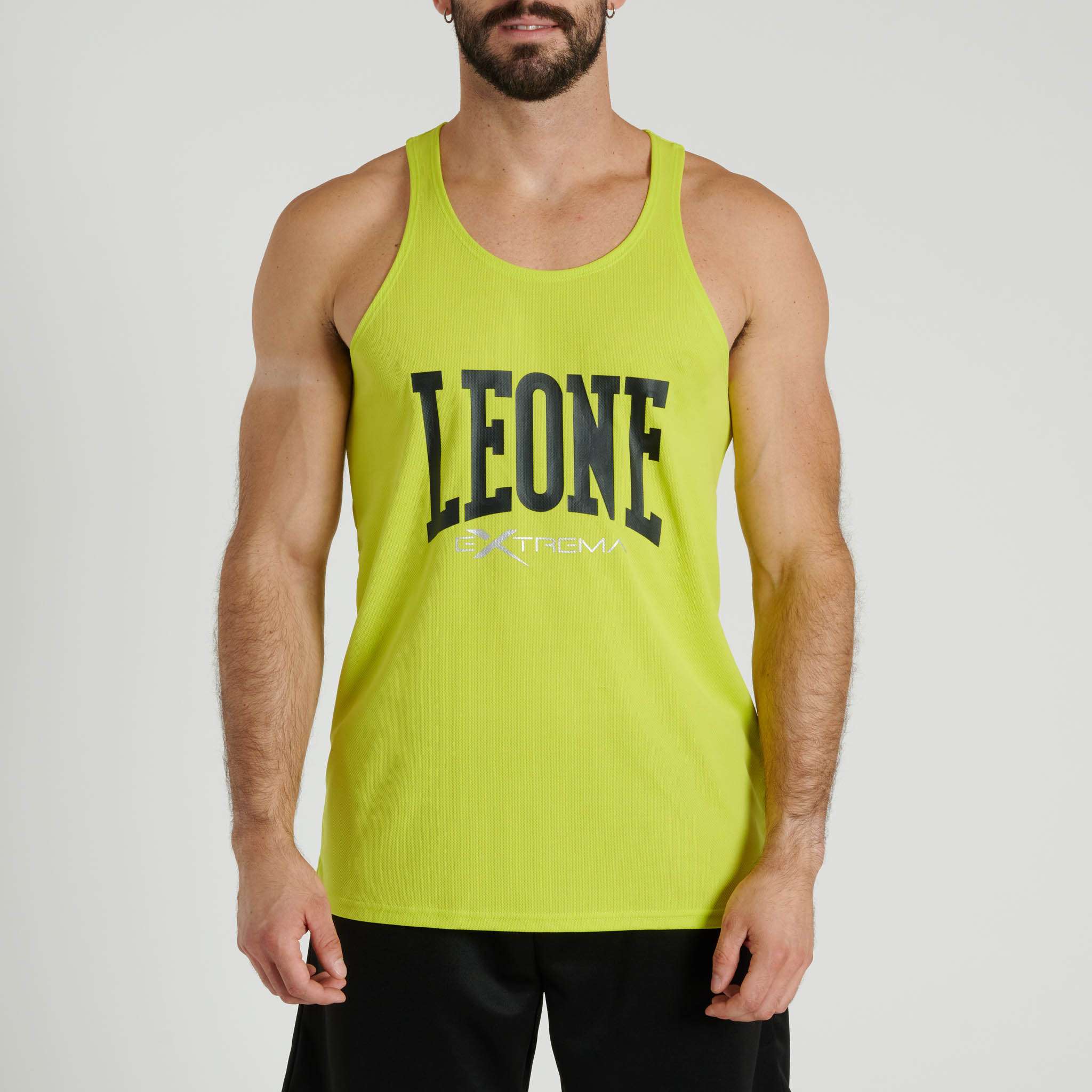 Camiseta de Tirantes Leone Logo ABX118 Lima